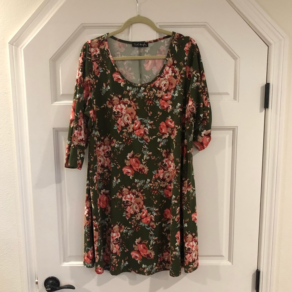 Floral Tunic/Dress XL